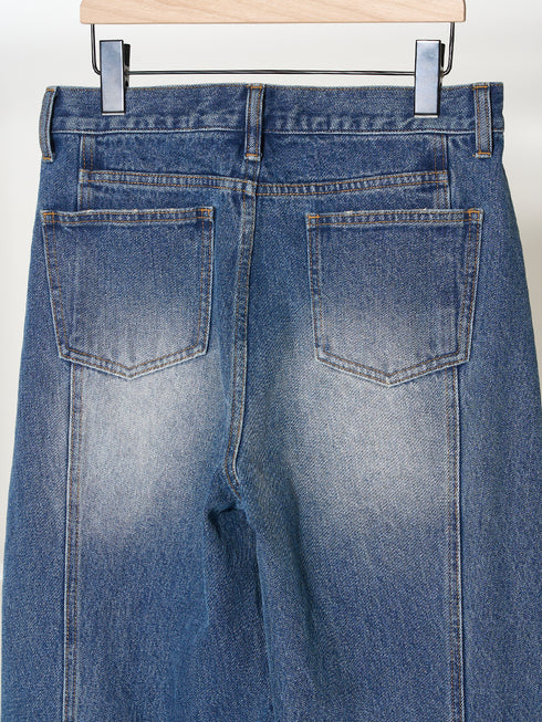 KNEE TUCK DENIM PT /Y252-31054